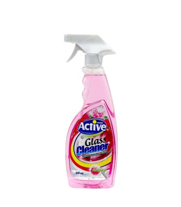 شيشه شوي 500 ميل ضد بخار صورتي اكتيو