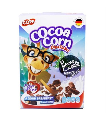 كورن فلكس 300 گرم شكلاتي كوپا
