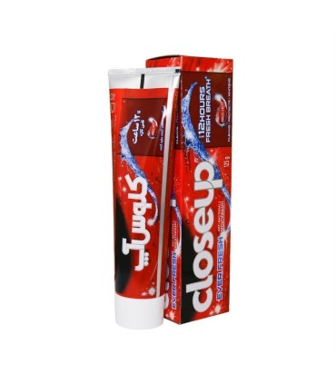 خميردندان 125ميل قرمز خنك كننده كلوس آپ