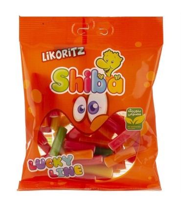 پاستيل ليكوريتز 140گرم انگشتي مخلوط شيبا