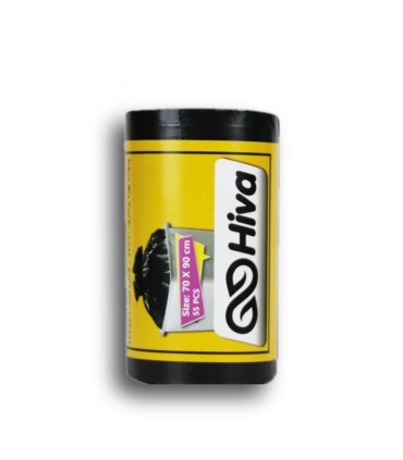 كيسه زباله رولي 1 كيلو (90*70) هيوا