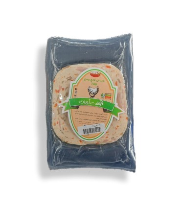 ژامبون 200 گرم قارچ و مرغ 55% گوشت آوران