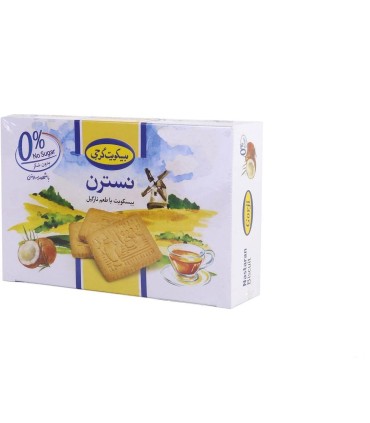 بيسكويت 350 گرم پذيرايي بدون شكر نارگيلي گرجي