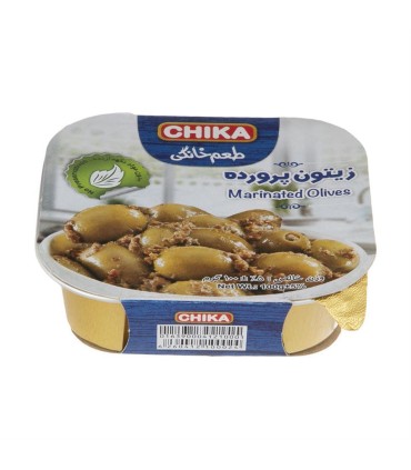 زيتون پرورده 100 گرم چيكا
