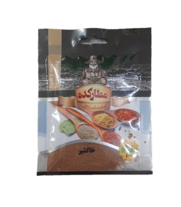 خاك شير  40گرم  سلفون عطاركده