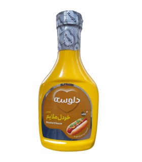 سس سالاد خردل 400 گرم دلوسه