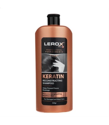 شامپو 550 ميل كراتينه مسي LEROX