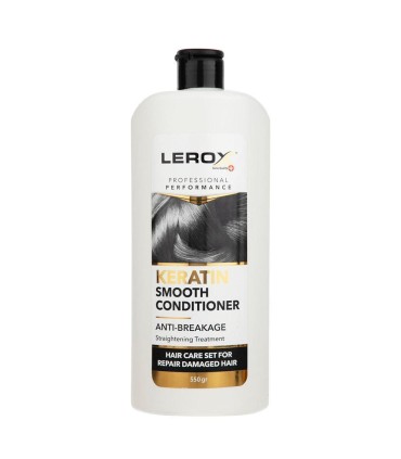 نرم كننده مو 550 ميل كراتينه سفيد LEROX