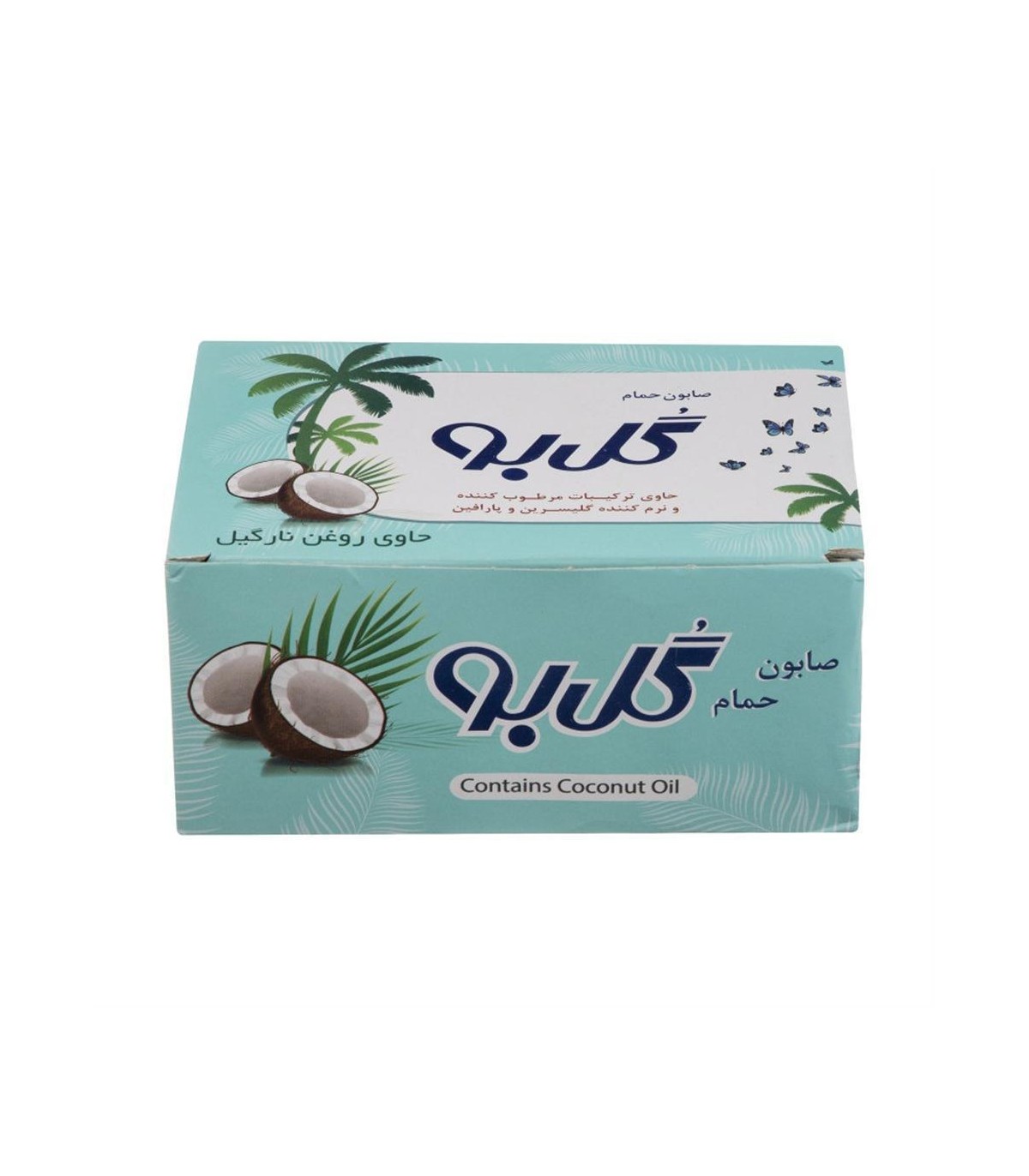 صابون حمام 6 عددي گل بو