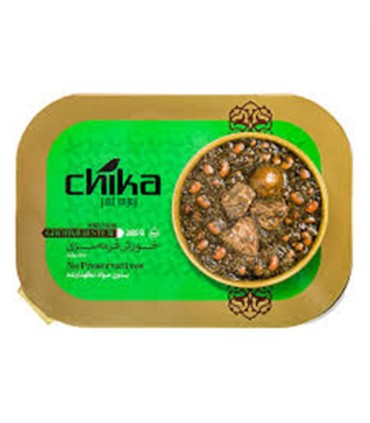 خورشت  285 گرم قورمه سبزي چيكا