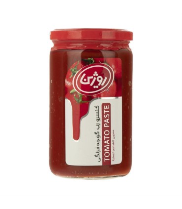 رب گوجه 700 گرم شيشه روژين