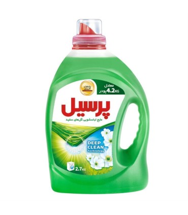 مايع لباسشويي 2/7 ليتر گلهاي سفيد پرسيل