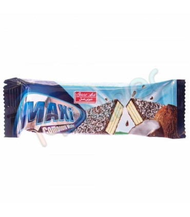 ويفر 30 گرم نارگيل مكسي شيرين عسل