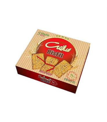 بيسكويت پذيرايي 5 غله بيس فيت سلامت