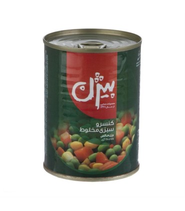 كنسرو 380 گرم مخلوط سبزيجات بيژن