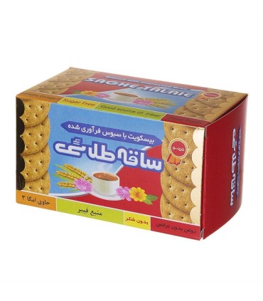 بيسكويت 200 گرم جعبه ساقه طلايي ويژه مينو