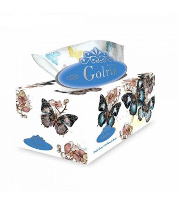 دستمال كاغذي جعبه اي 300 برگ گلدار افسون گلريز