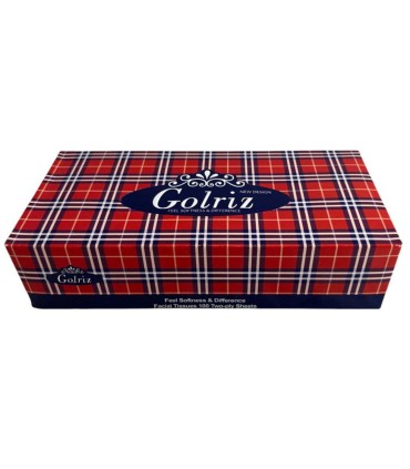 دستمال كاغذي جعبه اي 200 برگ ويژه گلريز