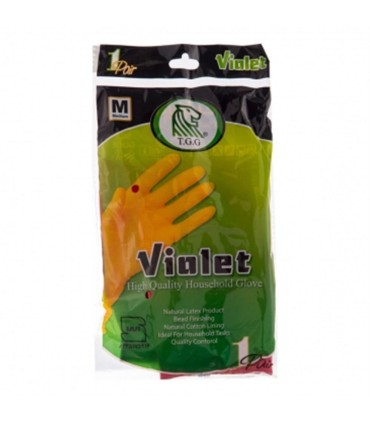 دستكش آشپزخانه ساق كوتاه متوسط ويولت