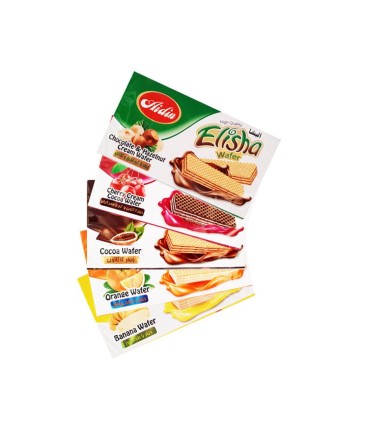 ويفر 80 گرم ميوه اي اليشا آيدين