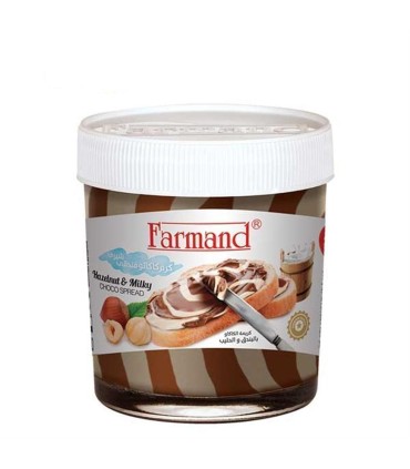 شكلات صبحانه 200 گرم فندقي دورنگ فرمند