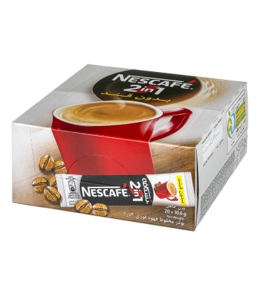 كافي ميكس ( 20 عددي ) 1*2 جعبه اي نسكافه