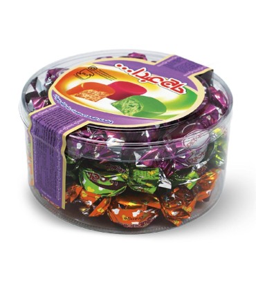 پشمك 500 گرم  پت ميوه اي حاج عبداله