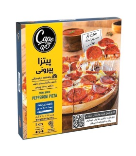 پيتزا آماده پپروني متوسط پمينا