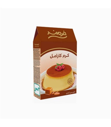 پودر كرم كارامل 100 گرم فرمند
