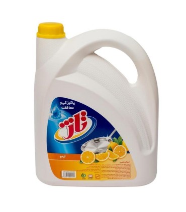 مايع ظرفشويي 4 ليتر ليمو+جوش شيرين تاژ