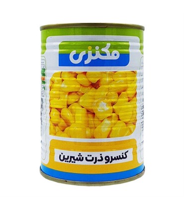 كنسرو 380 گرم ذرت مكنزي