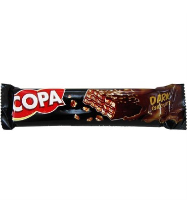 ويفر 40 گرم تلخ روكش شكلاتي كوپا