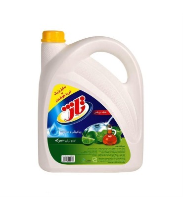 مايع ظرفشويي 4 ليتر ليموترش +سركه تاژ