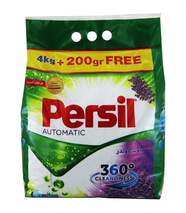 پودر لباسشويي 4/2 كيلو ماشيني لاوندر پرسيل