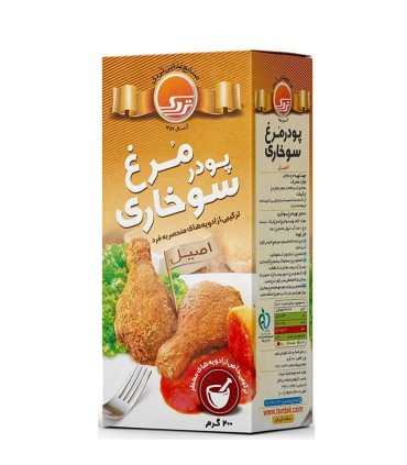 پودر سوخاري 200 گرم اصيل مرغ تردك
