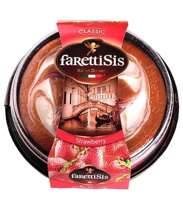 كيك پذيرايي توت فرنگي فارتتي سيس