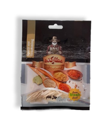 خلال بادام 15 گرم سلفون عطاركده