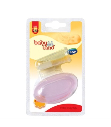 مسواك كودك كد 288 سيليكون( نوزادي ) بليستر بي بي لند