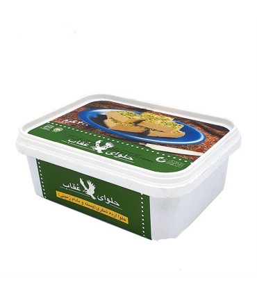 حلوا شكري 400 گرم پسته اي عقاب