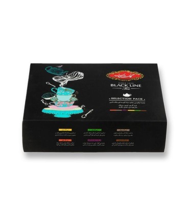 دمنوش 60 عددي تركيبي جعبه گلستان