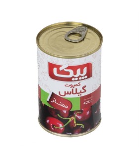 كمپوت 420گرم گيلاس كليدار پيك