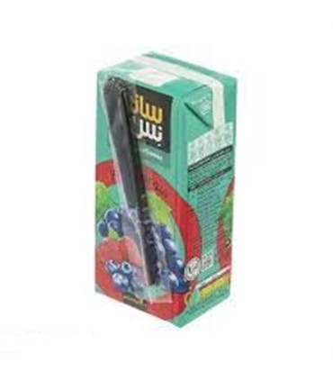 آبميوه 200 ميل ميوه هاي قرمز ساني نس