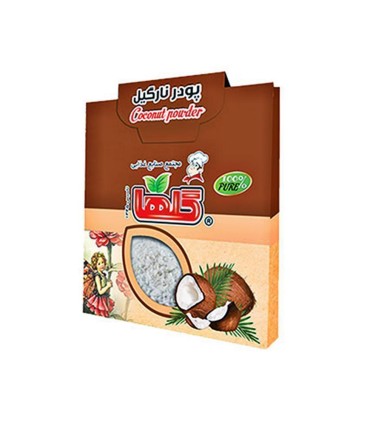 پودر نارگيل پودر نارگيل  15 گرم جعبه گلها