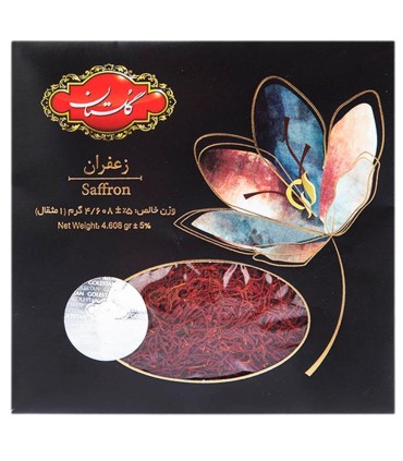 زعفران يك مثقال كاور طرح گل گلستان