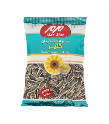 تخمه آفتابگردان 105 گرم آفتابگردان گلپر مزمز