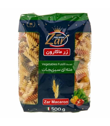 ماكاراني فرمي مته اي سبزيجات زر