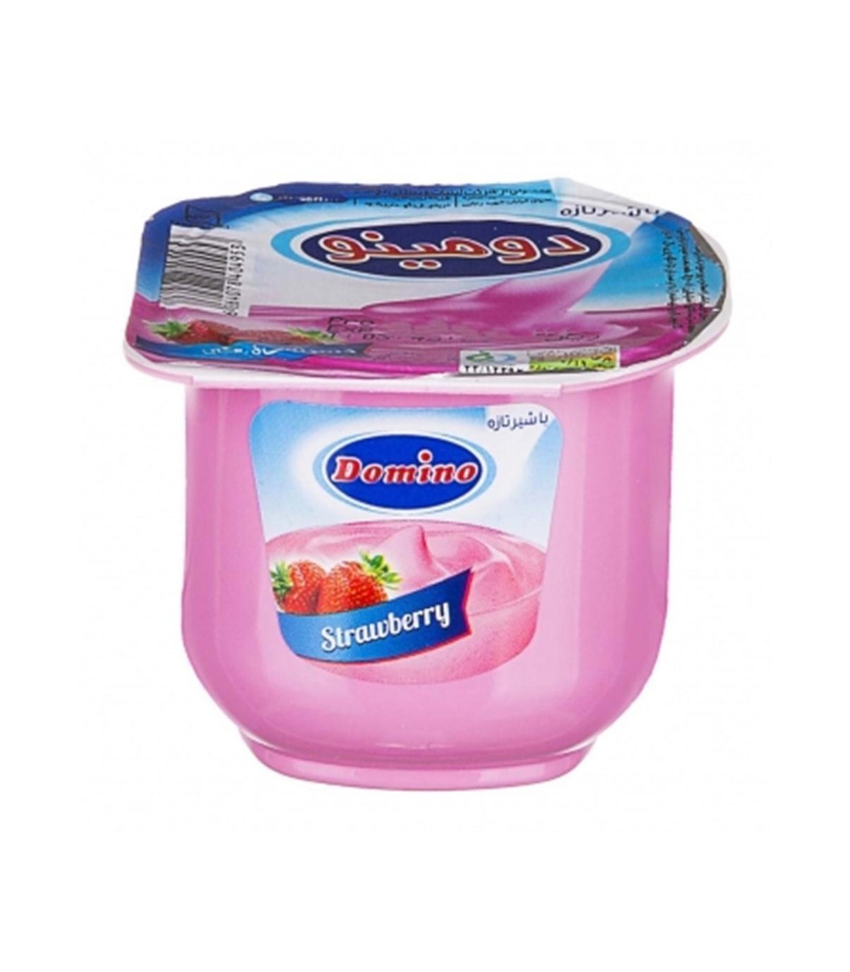 دسر 100 گرم توت فرنگي دومينو
