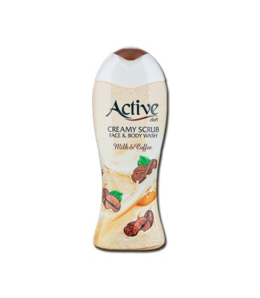 شامپو بدن 400 ميل اسكراب قهوه اي اكتيو