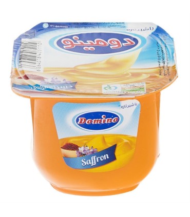 دسر 100 گرم زعفراني دومينو
