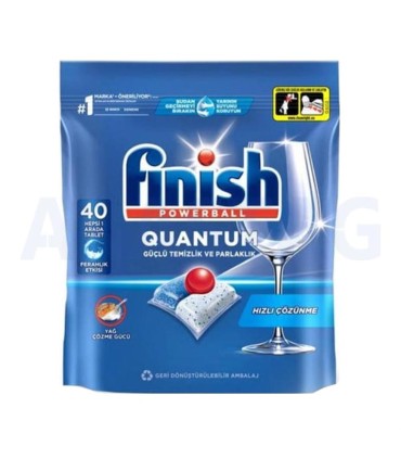 قرص ماشين ظرفشويي 40 عددي فينيش